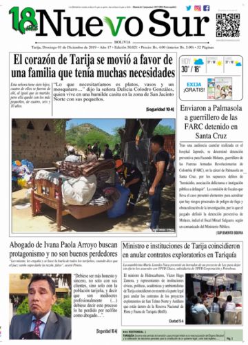 Nuevo Sur, Tarija.