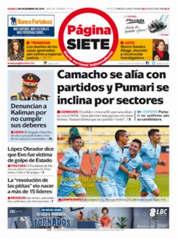 Página Siete, La Paz.