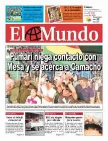 El Mundo, Santa Cruz.