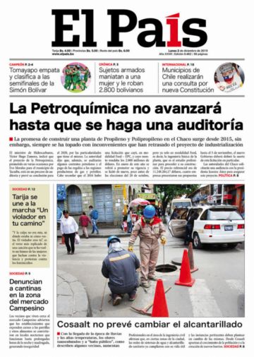 El País, Tarija.