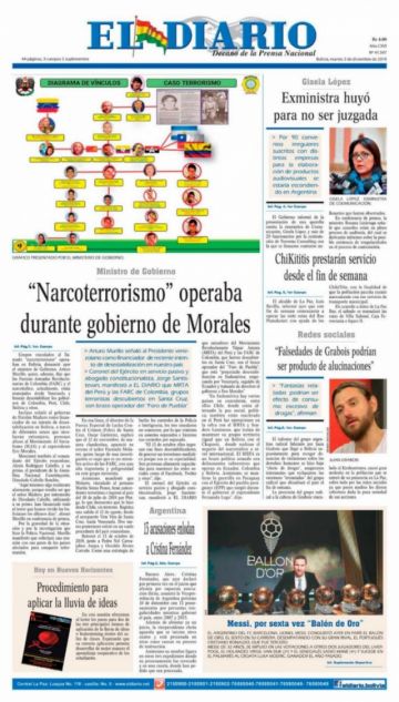 El Diario, La Paz.