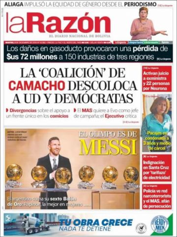 La Razón, La Paz.