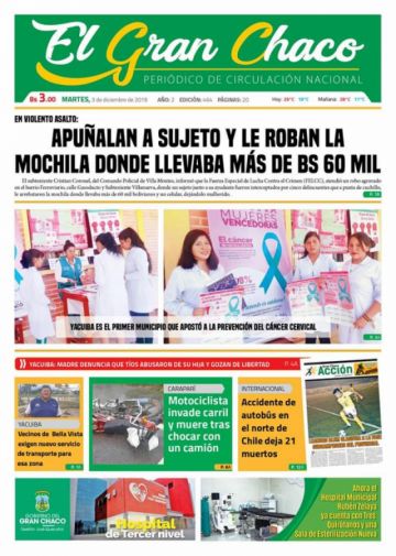 El Gran Chaco, Tarija.