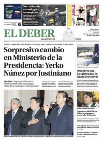 El Deber, Santa Cruz.