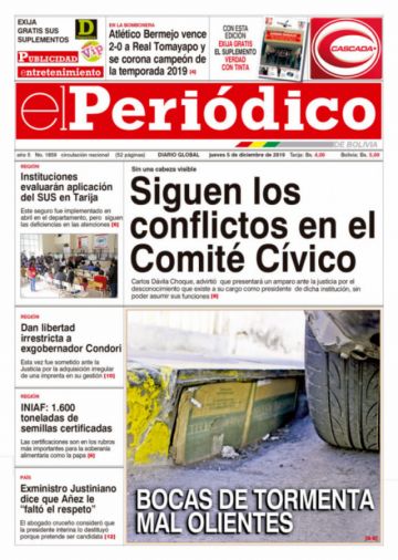 El Periódico, Tarija.