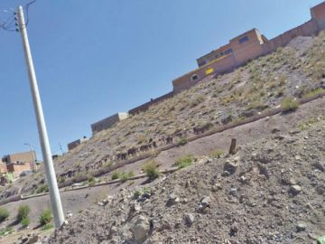 Esta es una parte del área loteada ilegalmente.