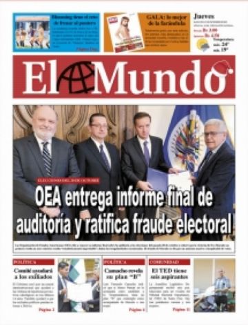 El Mundo, Santa Cruz.