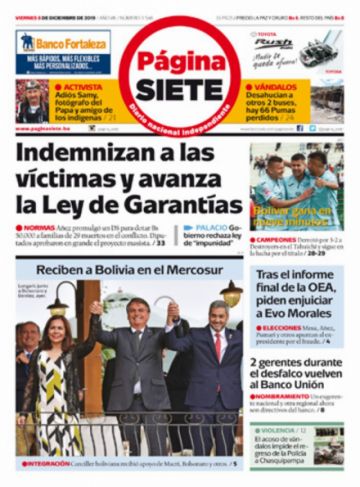 Página Siete, La Paz.