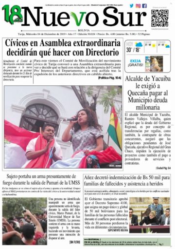 Nuevo Sur, Tarija.