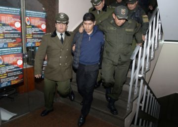 Mamani se presentó el viernes 29 a la Fiscalía para prestar su declaración informativa a las 18:30.
