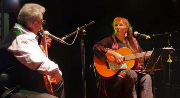 Eduardo Yañez y Dagmar Dumchem.