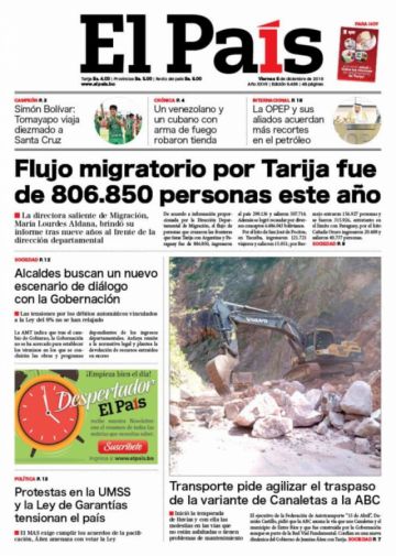El País, Tarija.