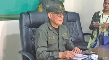 El subcomandante departamental de la Policía, Franz Sellys.