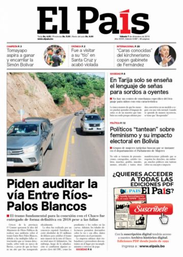 El País, Tarija.