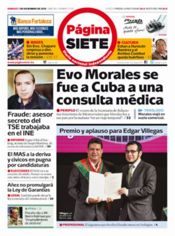 Página Siete, La Paz.