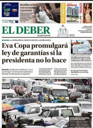 El Deber, Santa Cruz.