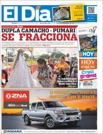 El Día, Santa Cruz.