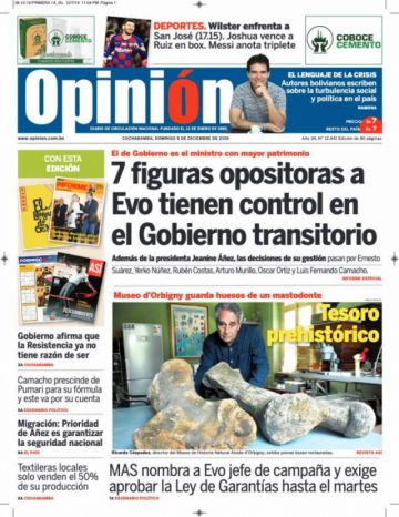 Opinión, Cochabamba.