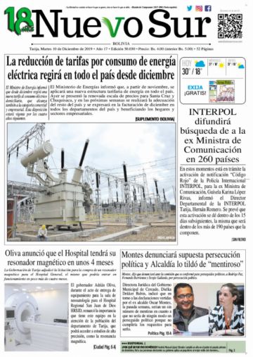 Nuevo Sur, Tarija.
