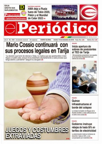 El Periódico, Tarija.