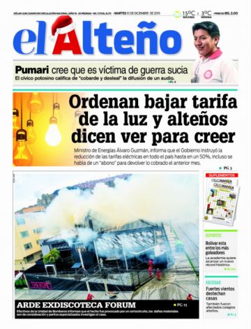 El Alteño, El Alto.