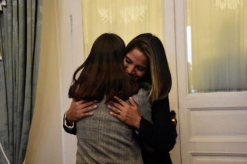 Se vivieron momentos emotivos en el Palacio de Gobierno.