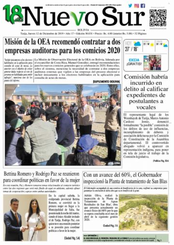 Nuevo Sur, Tarija.