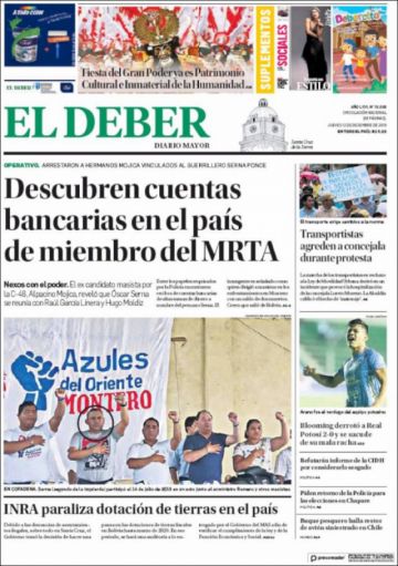 El Deber, Santa Cruz.