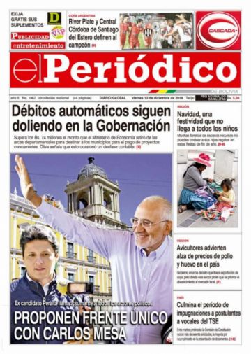El Periódico, Tarija.