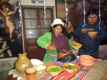 Invitaron delicias de la gastronomía potosina.