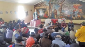 Karachipampa pide concluir sus proyectos