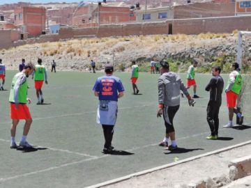 La banda roja parte hoy a Santa Cruz 