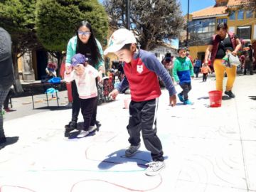 Se desarrolló en la plaza 10 de Noviembre