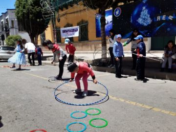 Se desarrolló en la plaza 10 de Noviembre