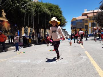 Se desarrolló en la plaza 10 de Noviembre