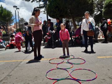 Se desarrolló en la plaza 10 de Noviembre