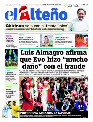 El Alteño, El Alto.
