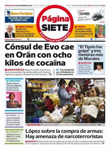 Página Siete, La Paz.