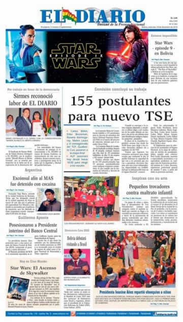 El Diario, La Paz.