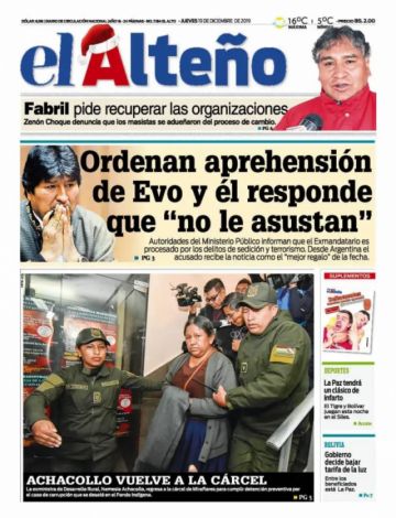 El Alteño, El Alto.