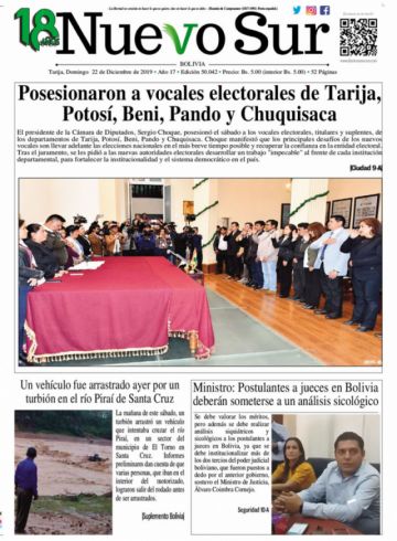 Nuevo Sur, Tarija.