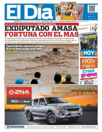 El Día, Santa Cruz.