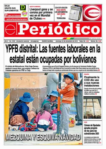El Periódico, Tarija.