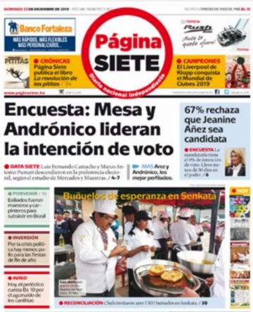 Página Siete, La Paz.