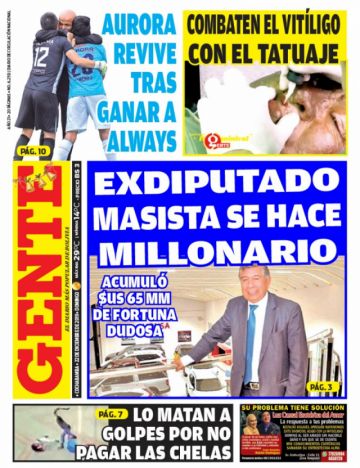 Gente, Cochabamba.