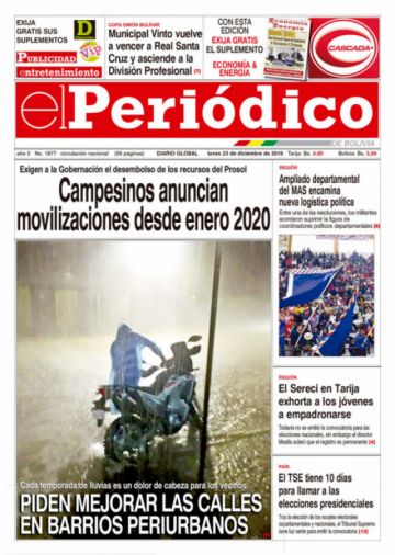El Periódico, Tarija.