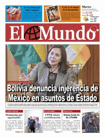El Mundo, Santa Cruz.