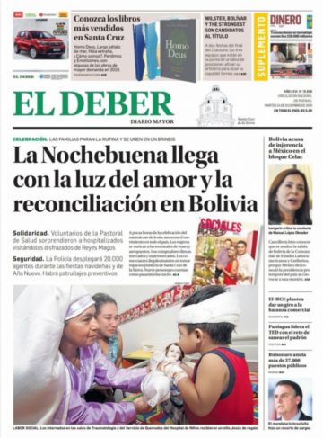 El Deber, Santa Cruz.