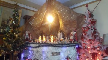 Las familias se alistan para celebrar la Navidad. FOTO FAMILIA SANTA MARÍA