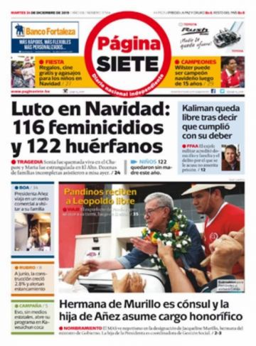 Página Siete, La Paz.